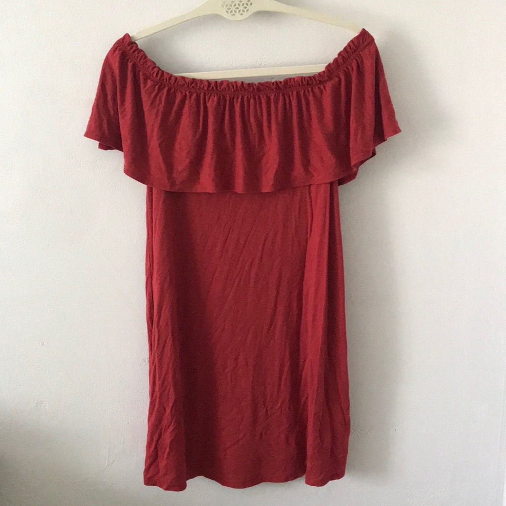 Abercrombie & Fitch red dress Sz m